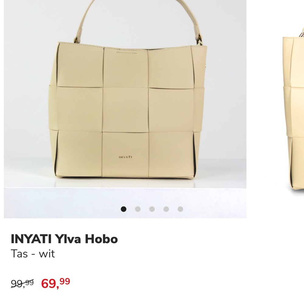 NWOT Woven Hobo Bag - Soft Yellow comes with long strap high quality